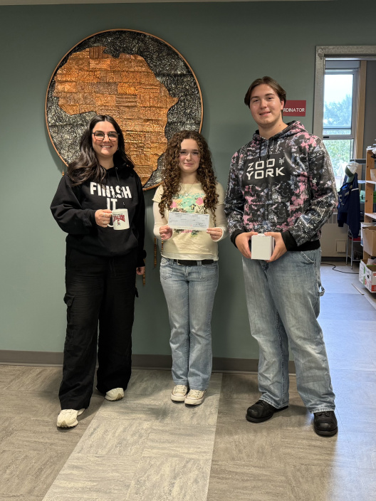Student Council organized fundraiser for Terry Fox - donated $300
