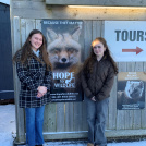 Represented in the Photo are Alisa Goodyear and Kalie Bitonti who submitted the donation on behalf of the team. 